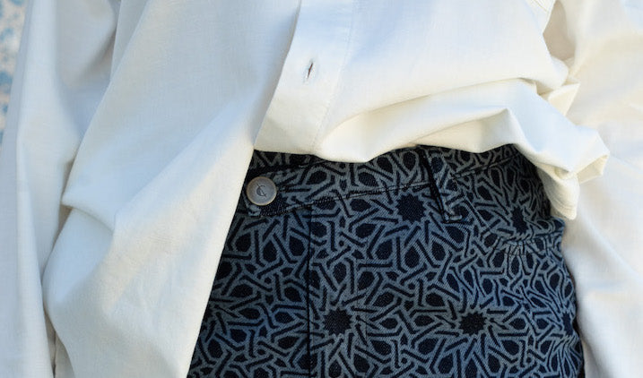 Pants ZLIZ - Indigo