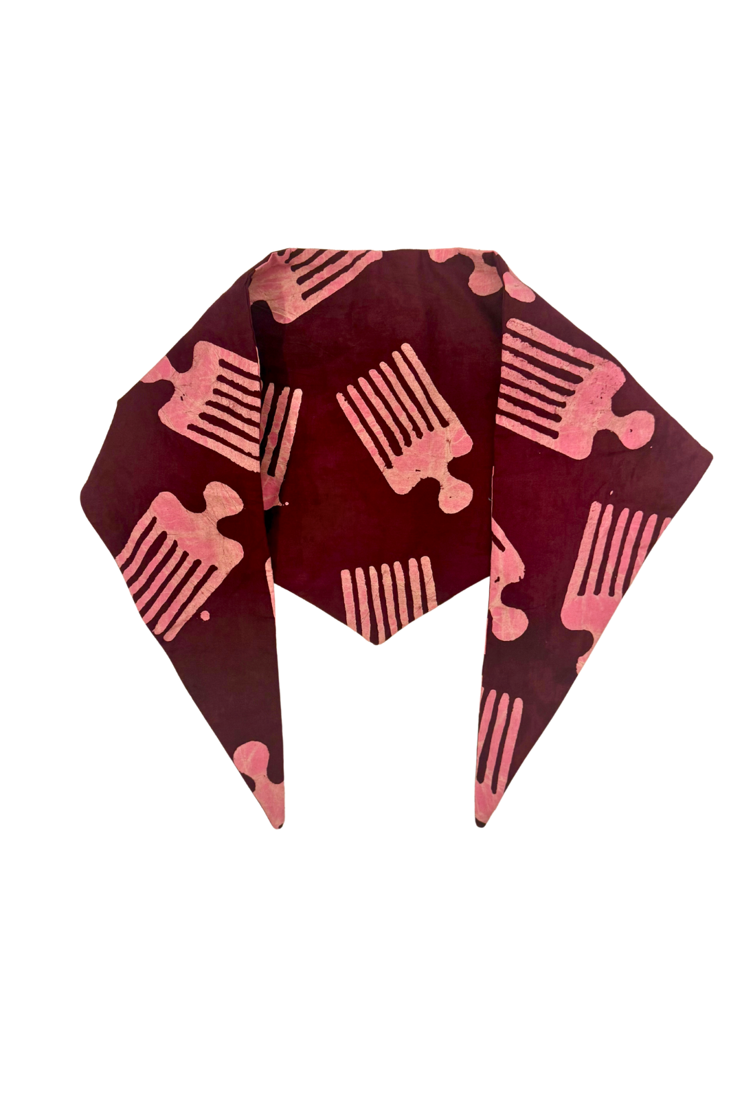 Scarf- burgundy pink