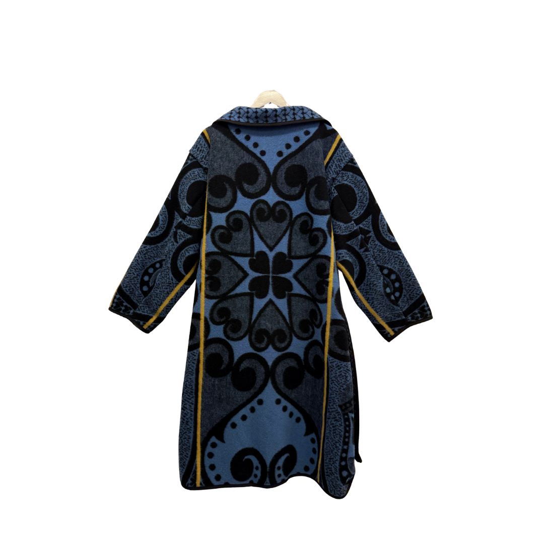 Sotho Jacket - Blue Black