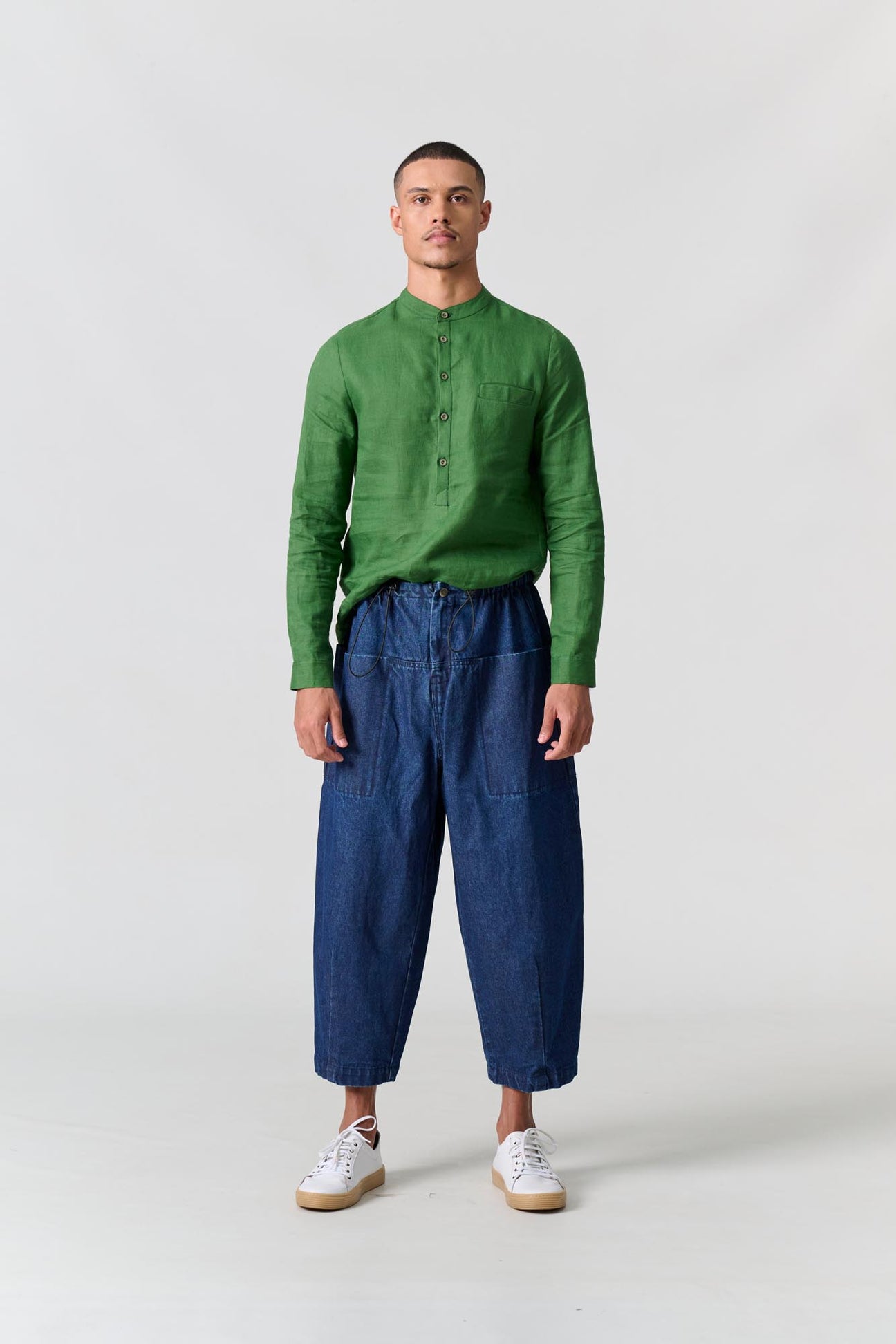 Unisex Clye pants -Denim Blue