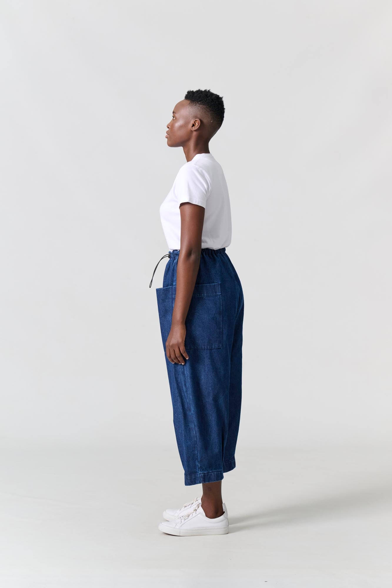 Unisex Clye pants -Denim Blue