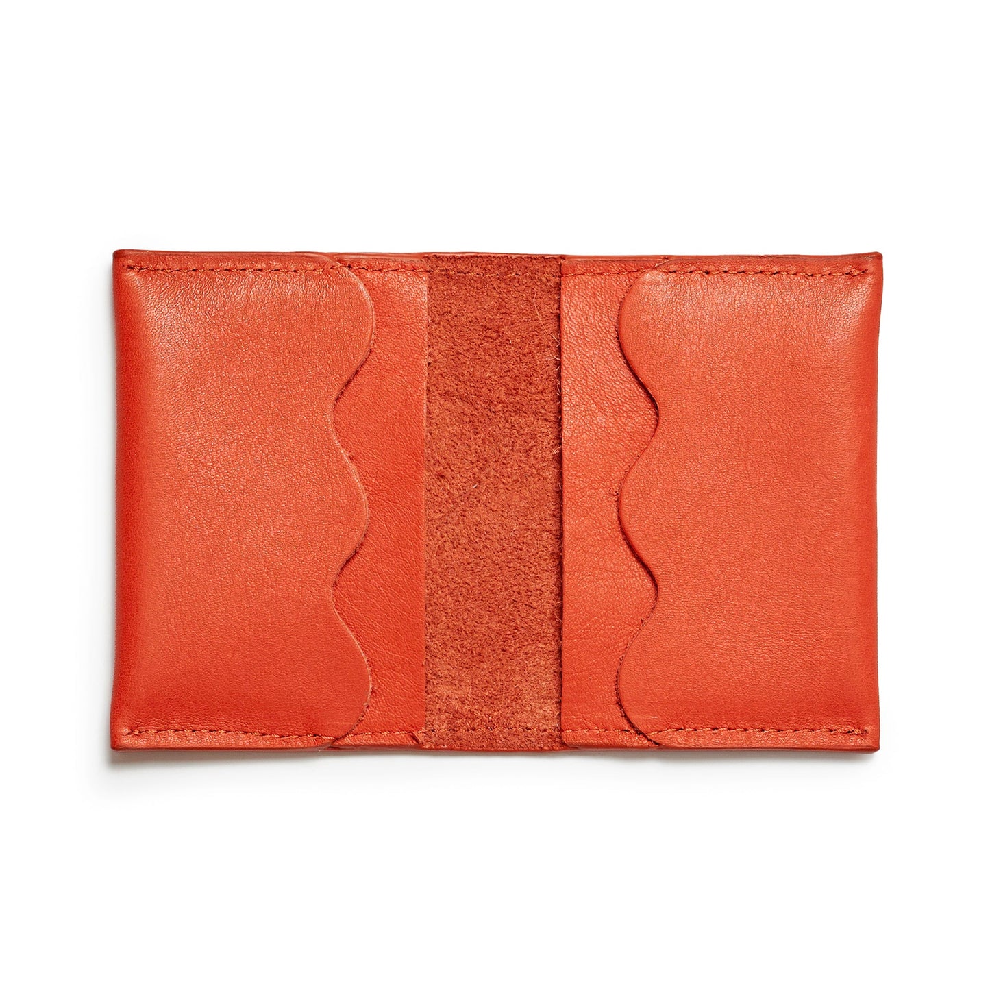 Wave Cardholder - Lobster Red