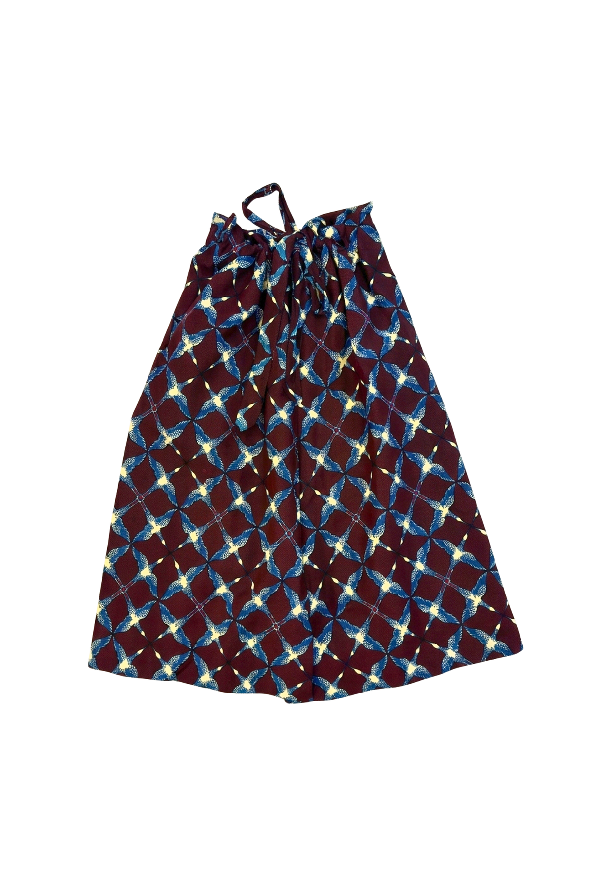 Cheza Skirt - burgundy blue