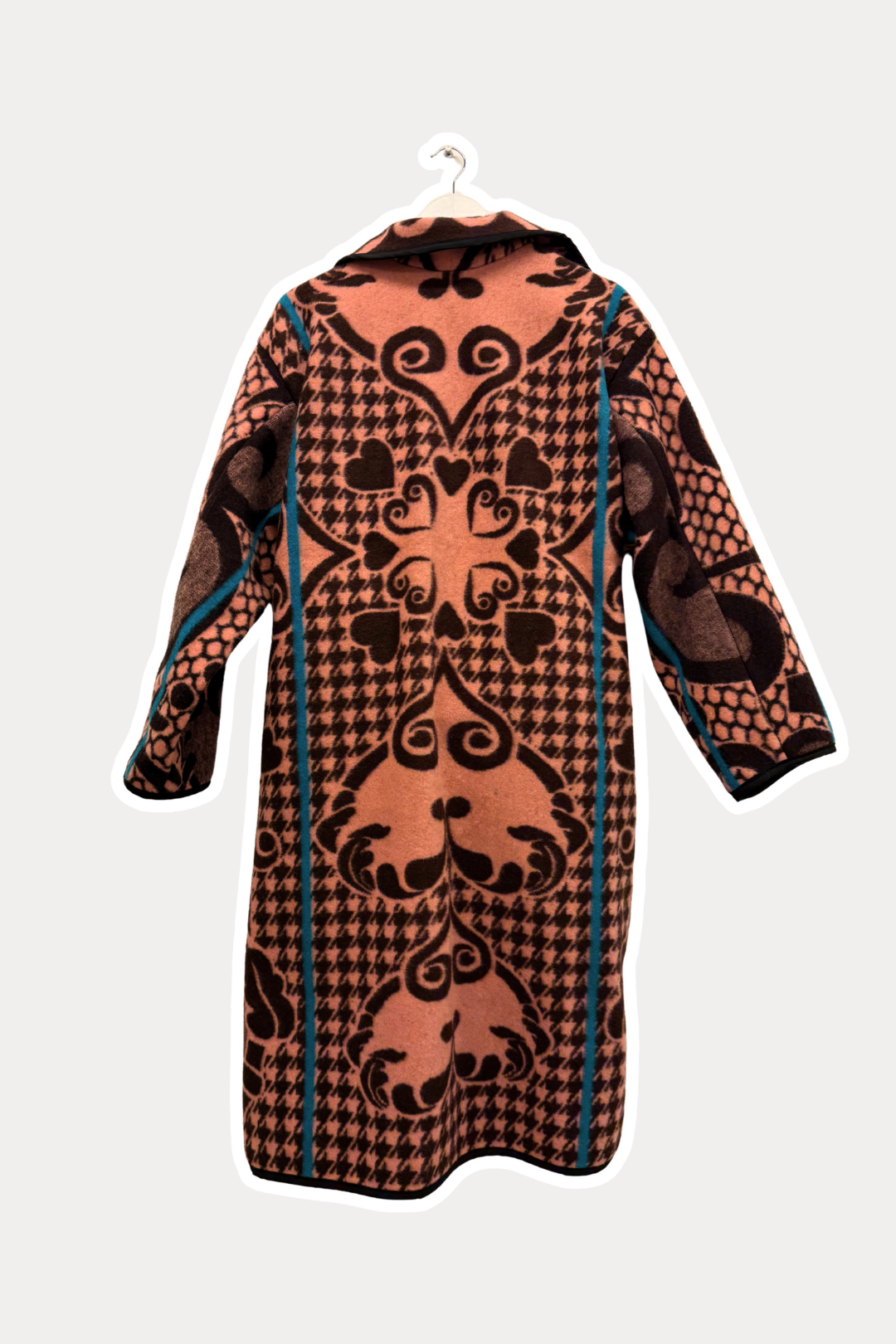 Sotho Jacket - Salmon / Brown