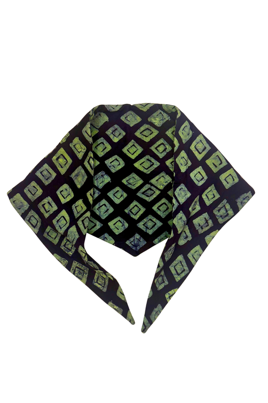 Scarf- purple green