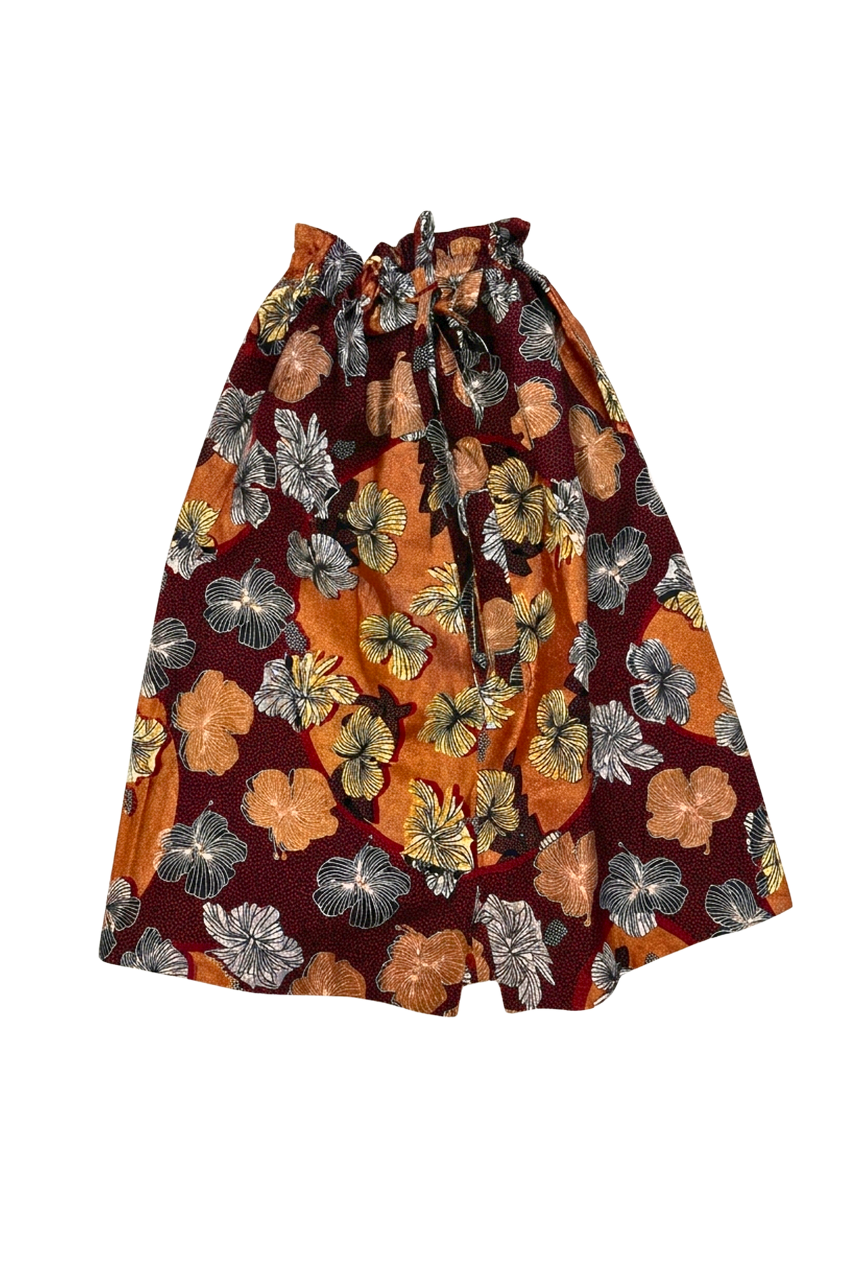 Cheza Skirt - shiny burgundy