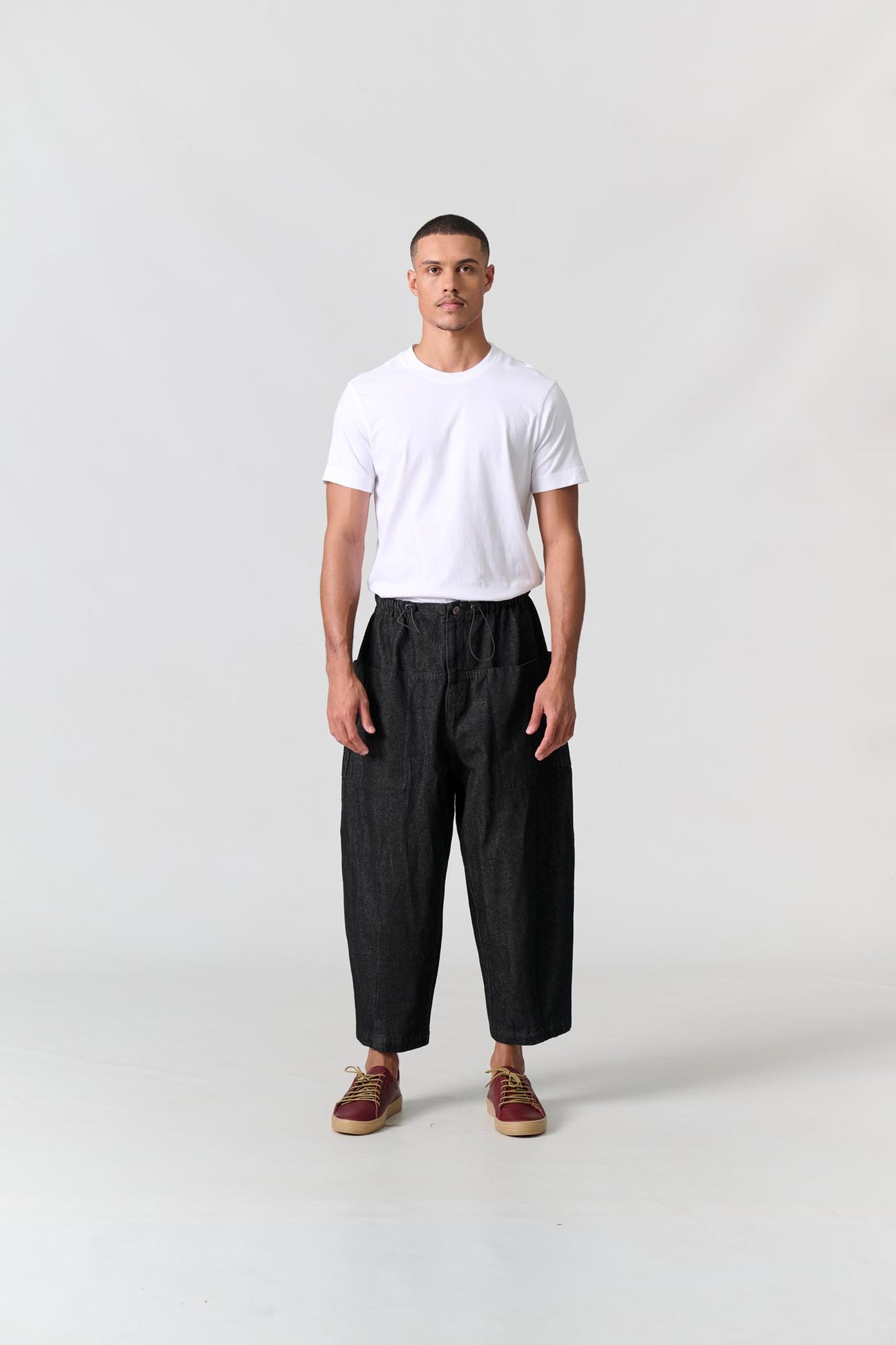 Unisex Clye pants -Denim Black