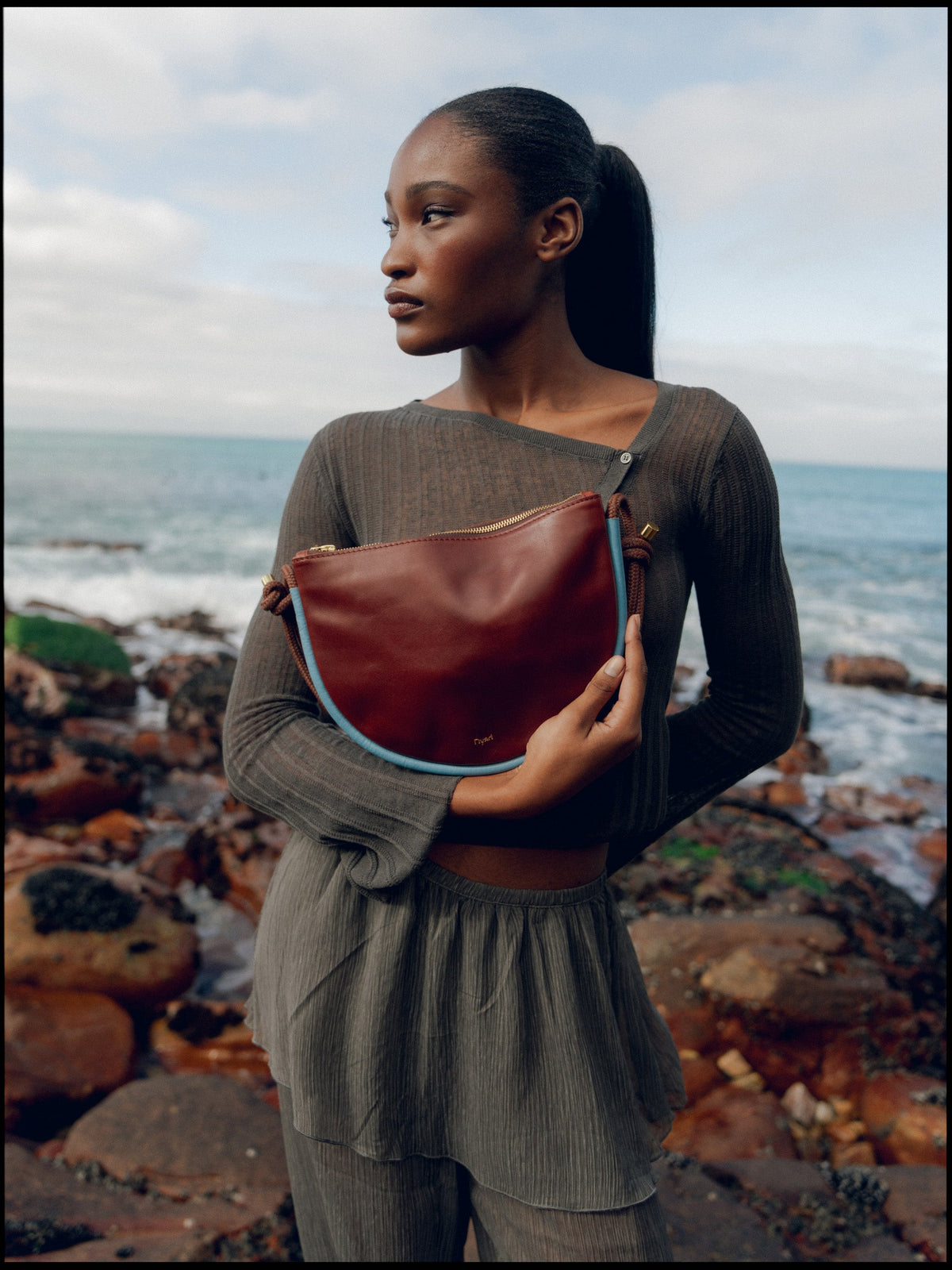 Selene Bag - Teak Sky Blue