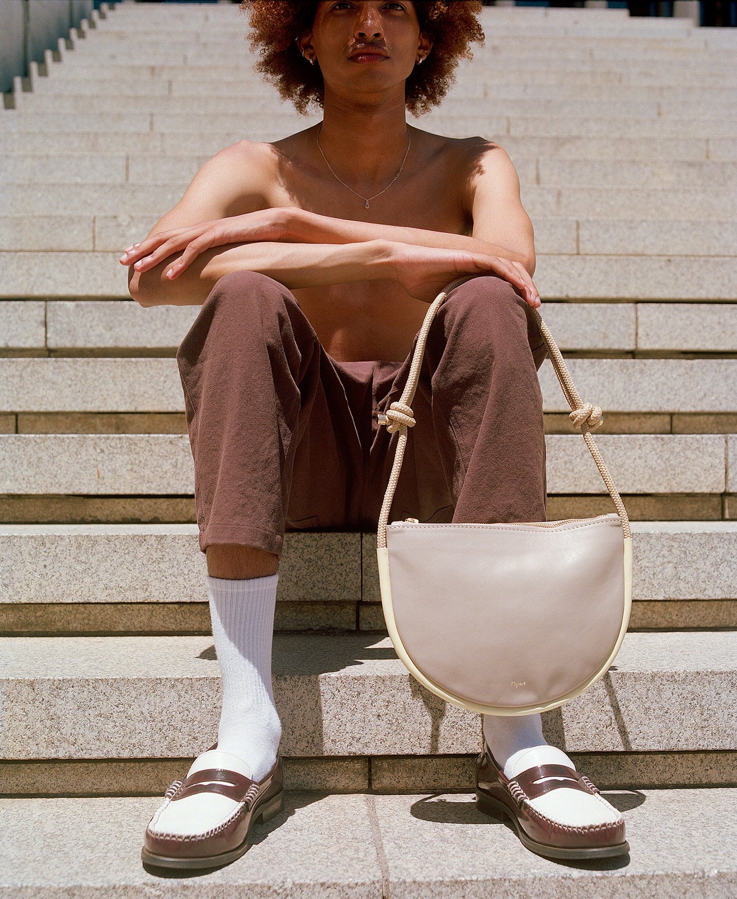 Selene Bag - Stone / Butter